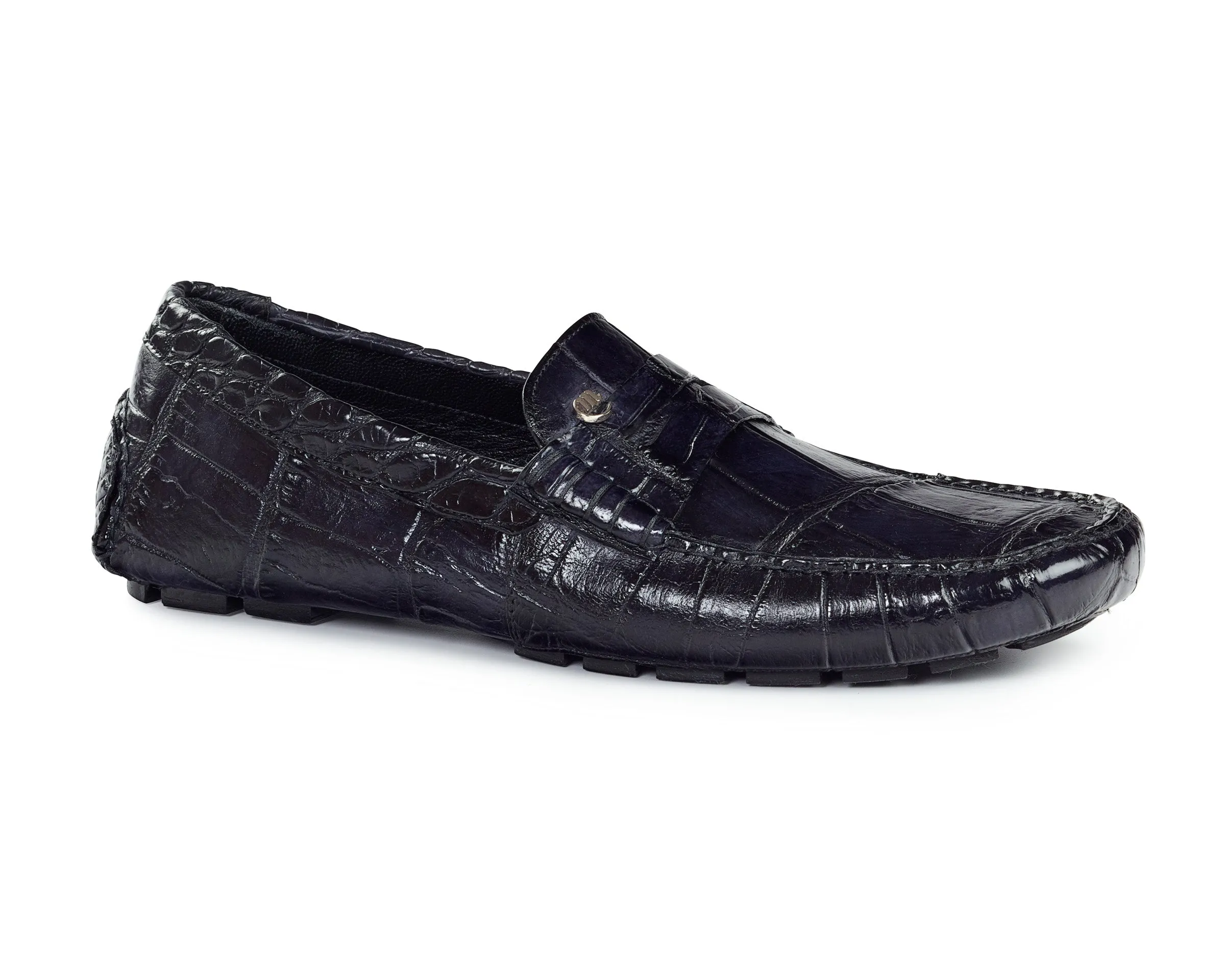 Mauri 3128 Ercole Alligator Driving Loafers