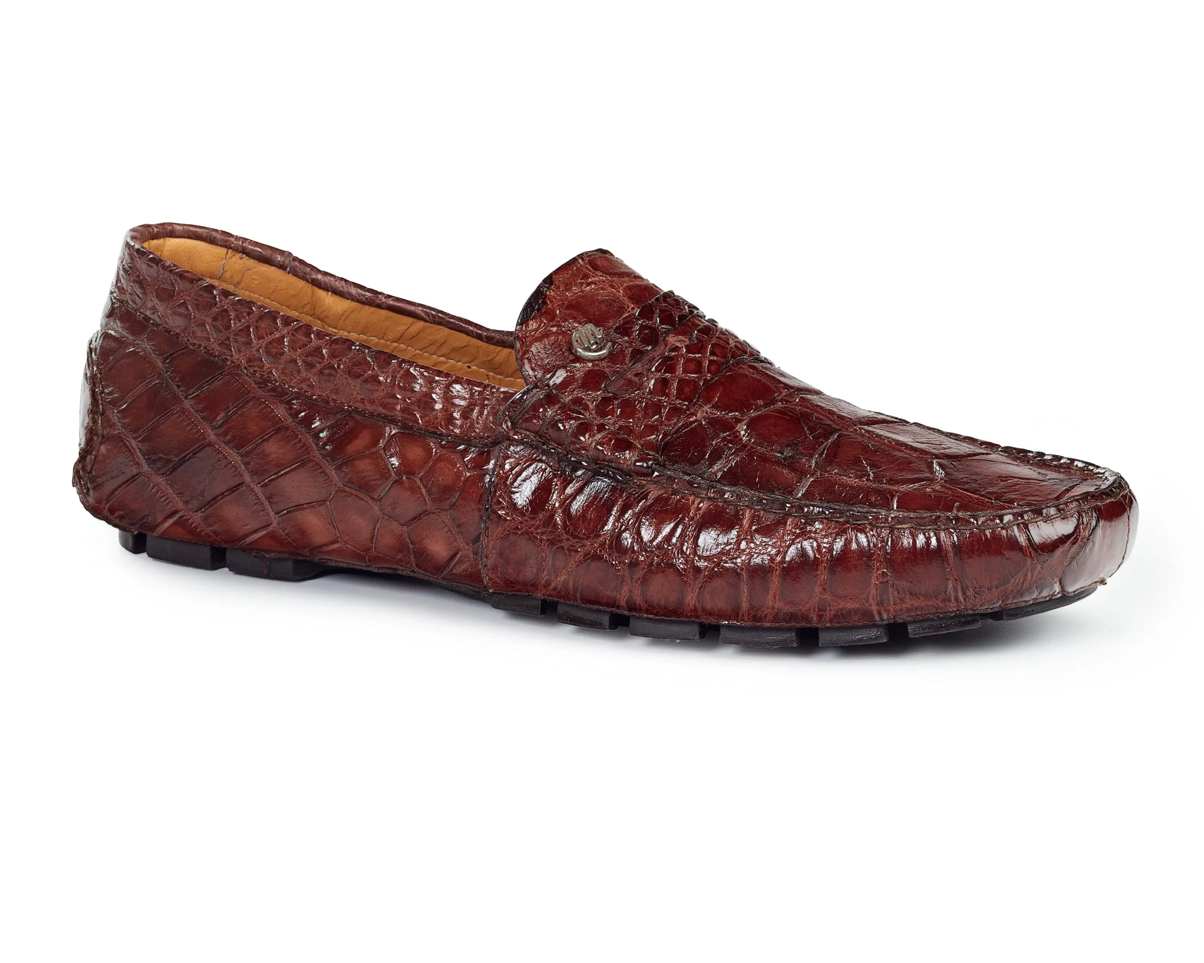 Mauri 3128 Ercole Alligator Driving Loafers