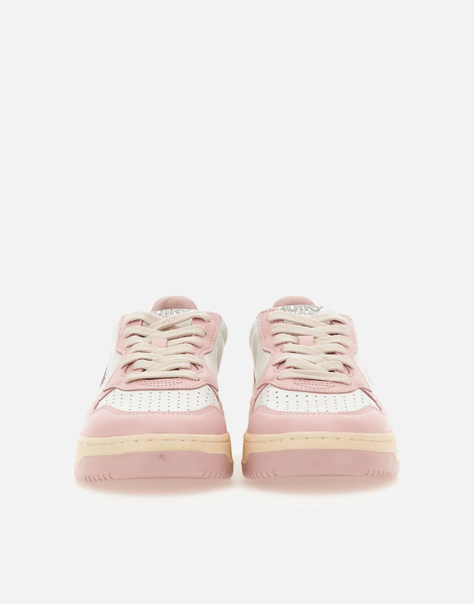 Medalist Low Pink and White Sneakers