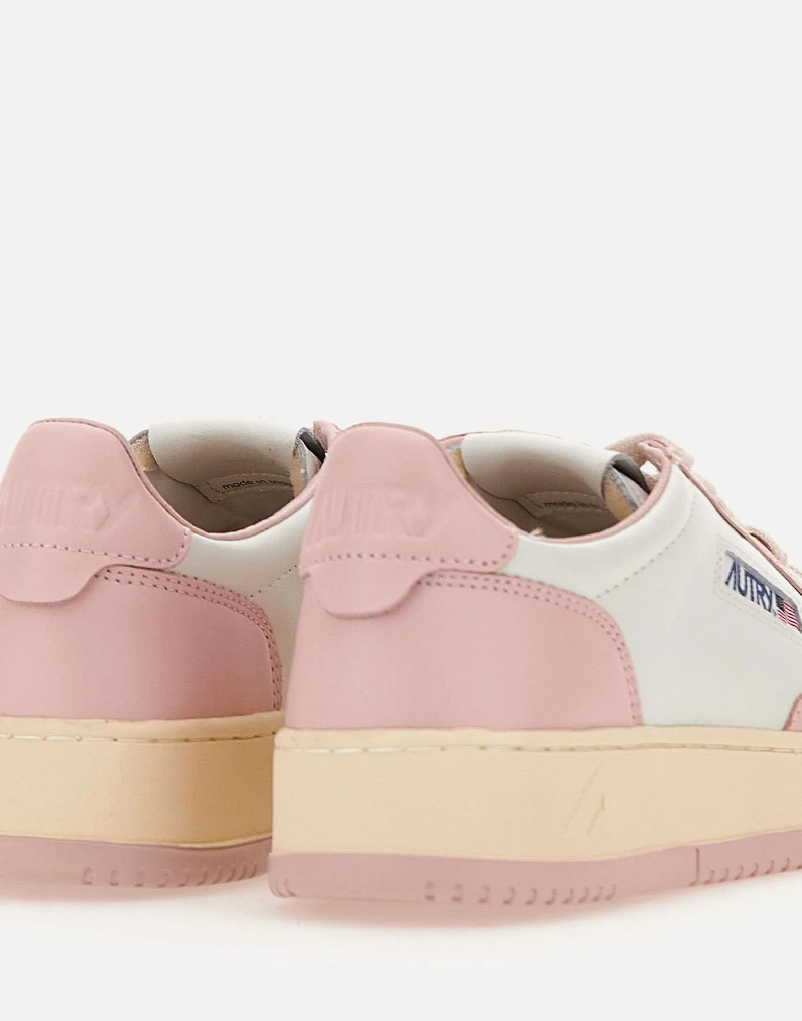 Medalist Low Pink and White Sneakers