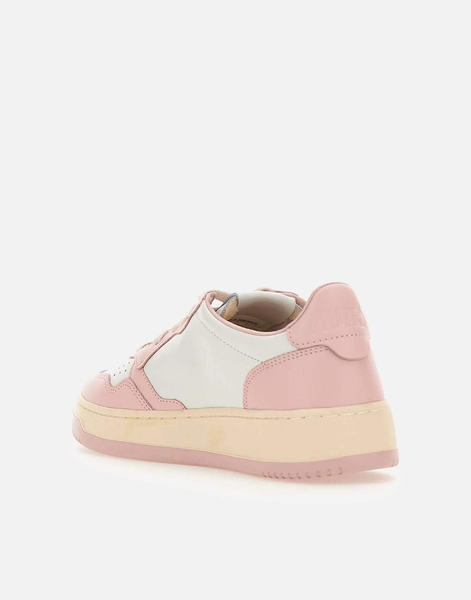 Medalist Low Pink and White Sneakers