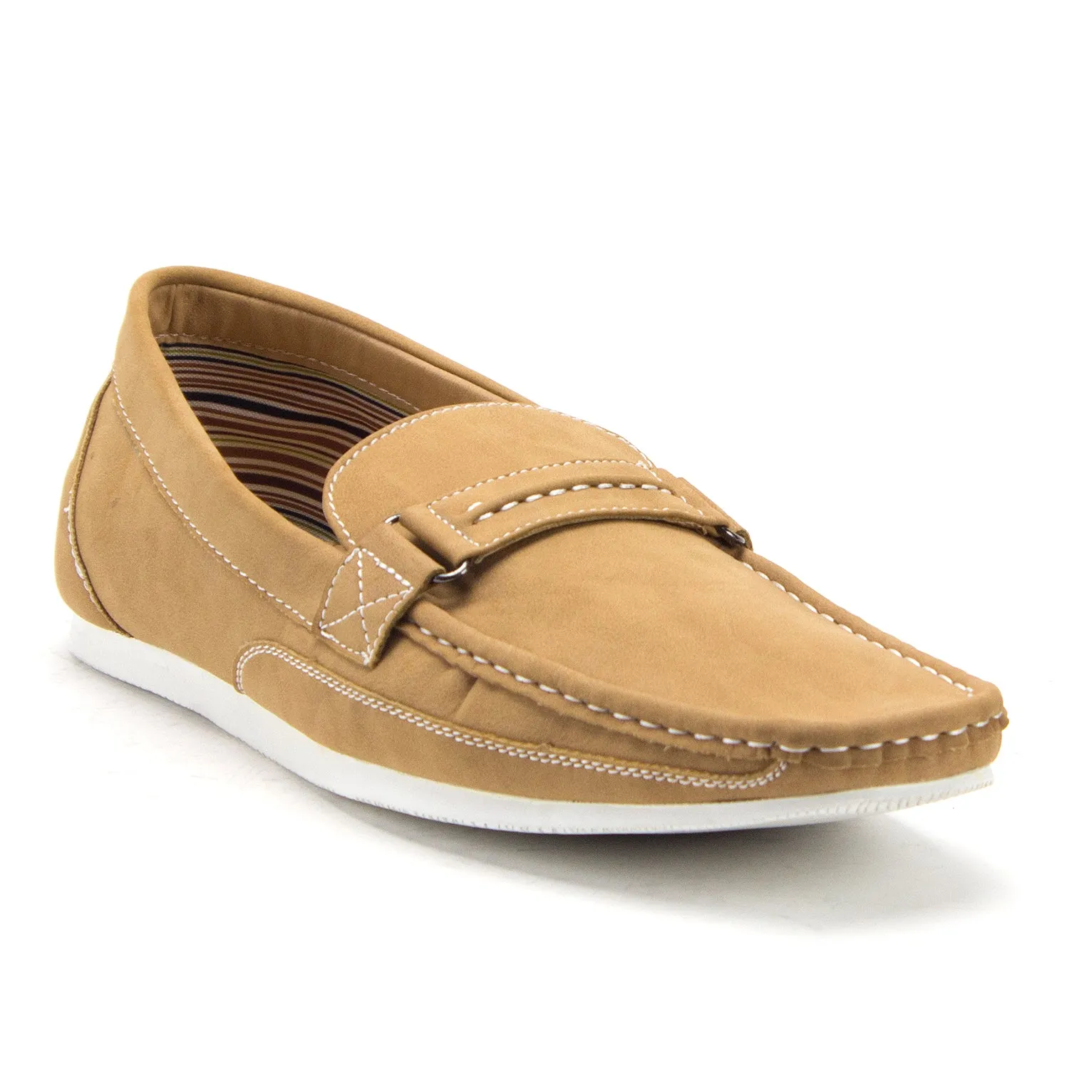 Men's 41296 Carlos Slip On Driver Loafers Driving Moccasin Flats Shoes