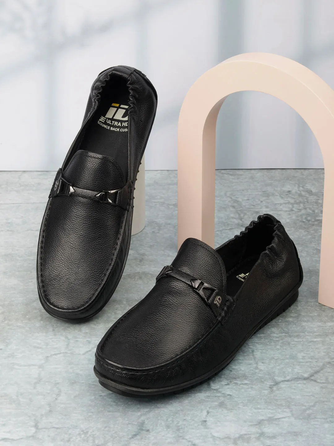 Men's Black All Day Comfort Casual Loafer (ID1060)