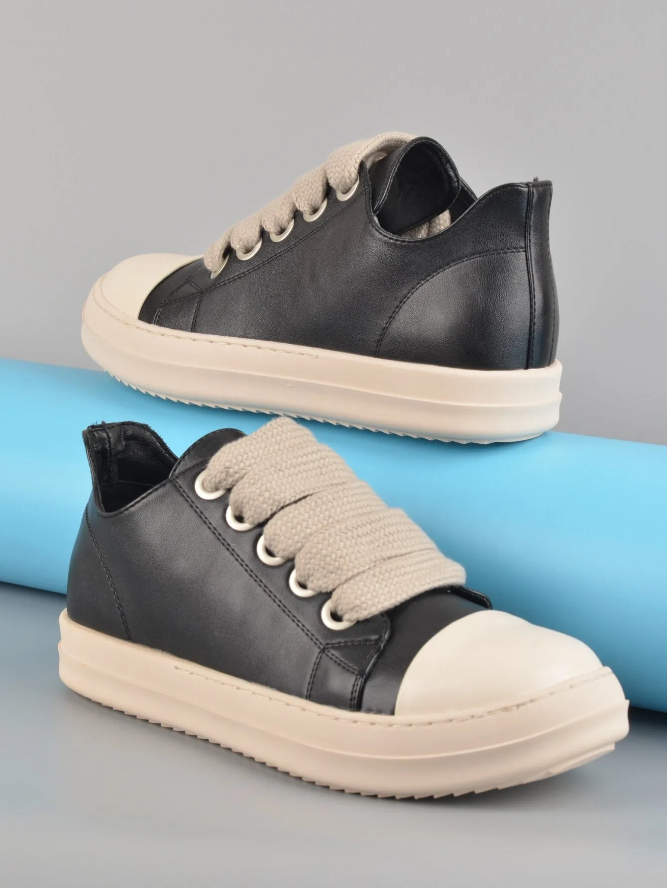 Men's Fashionable Sneakers with Thick Sole