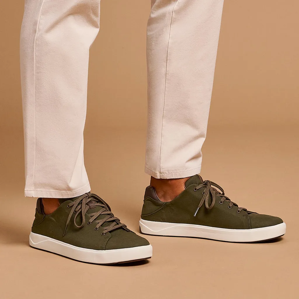 Men's Lae‘ahi Lī Waxed Canvas Sneakers - Husk