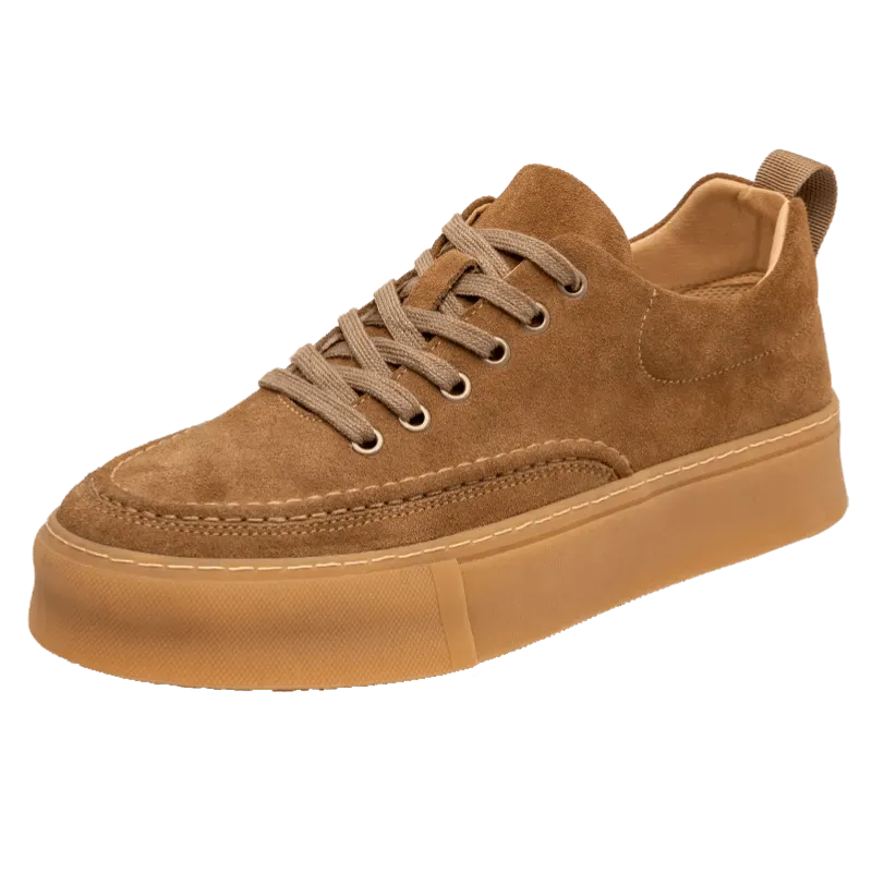 Men's Oxford Suede Casual Shoes: FDL6126 - Simple Outdoor Sneakers