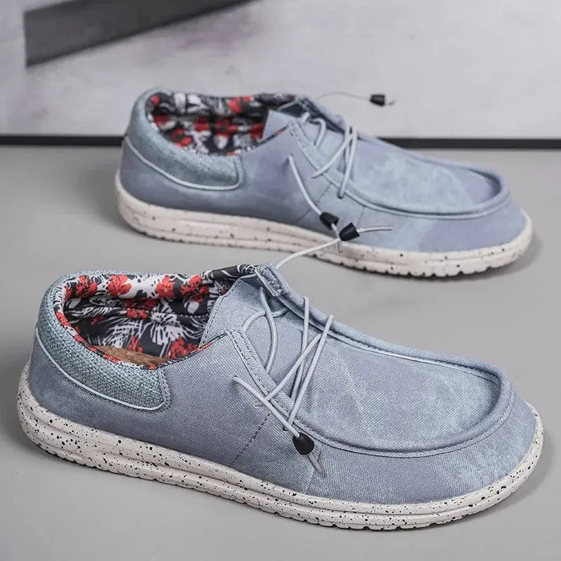 Men's Plus Size Summer Casual Canvas Shoes | Trendy Luxury Dude Shoes