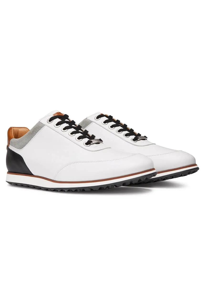 Men's Royal Albartross Golf Shoes | The Richmond White/Mocha