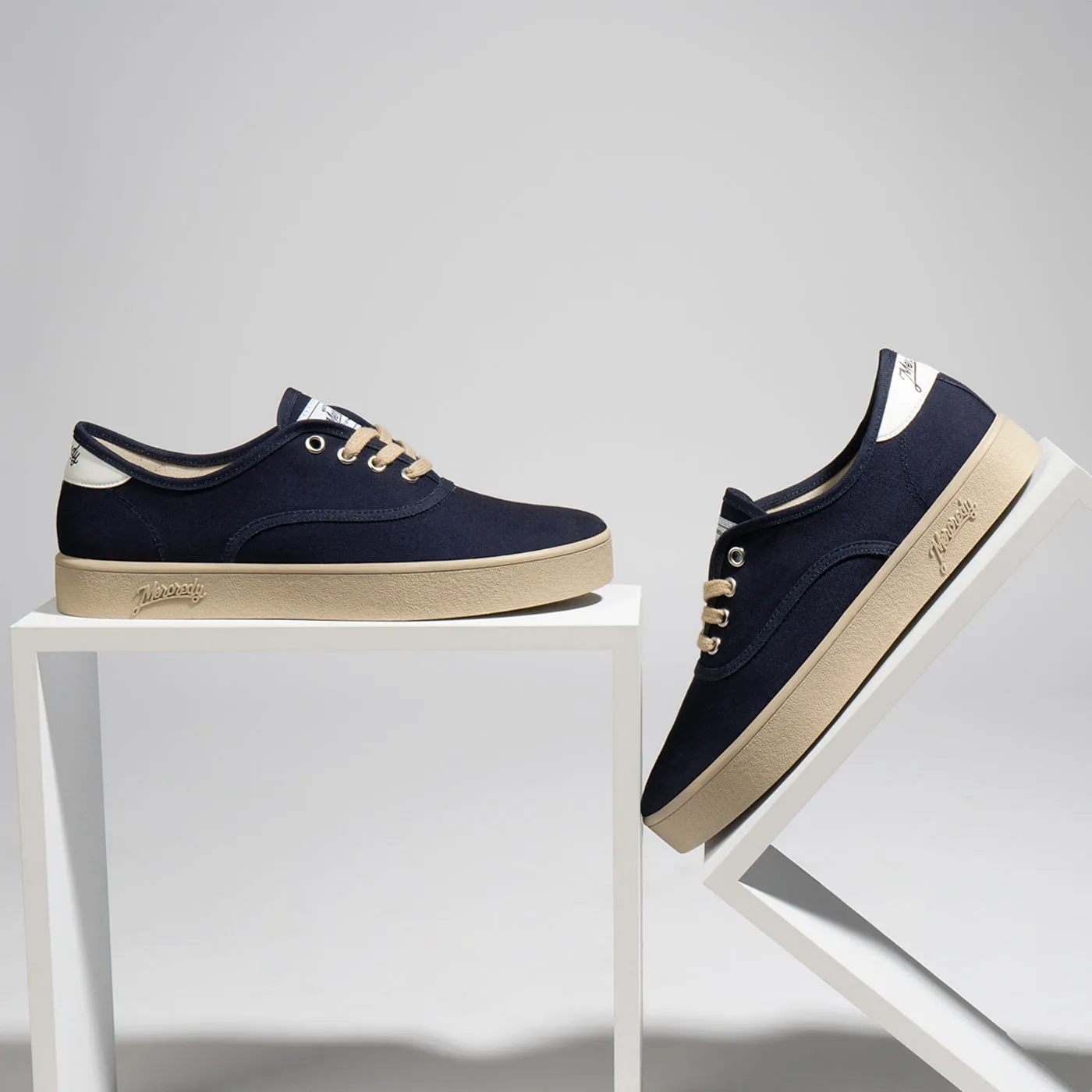 Mercredy Atlantic R-Canvas Navy / Peanut