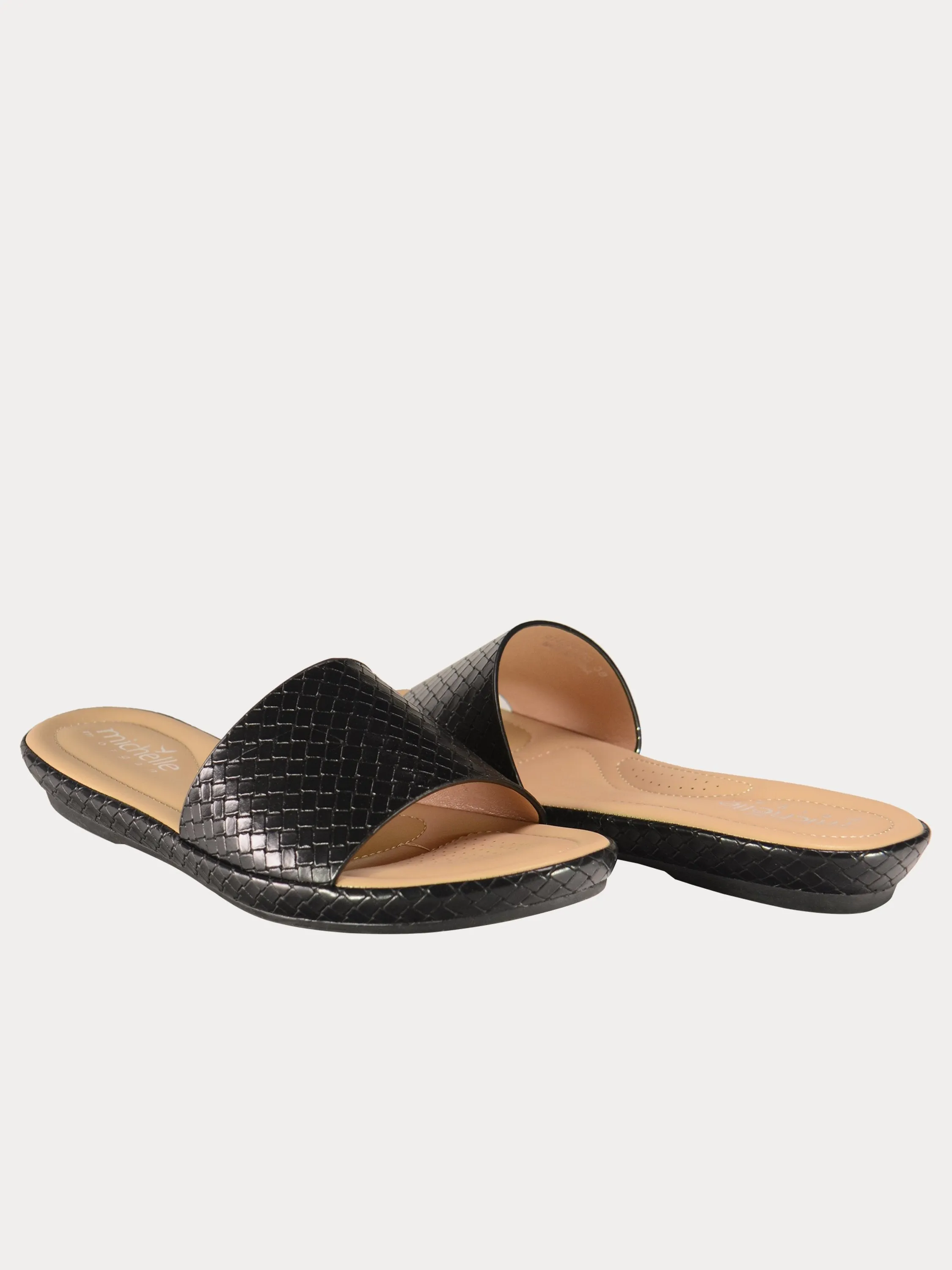 Michelle Morgan Weave Detailed Flats