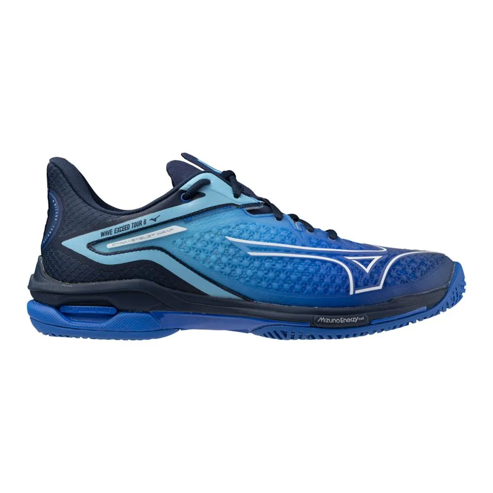 Mizuno Men's Wave Exceed Tour 6 AC - Mugen Blue/White