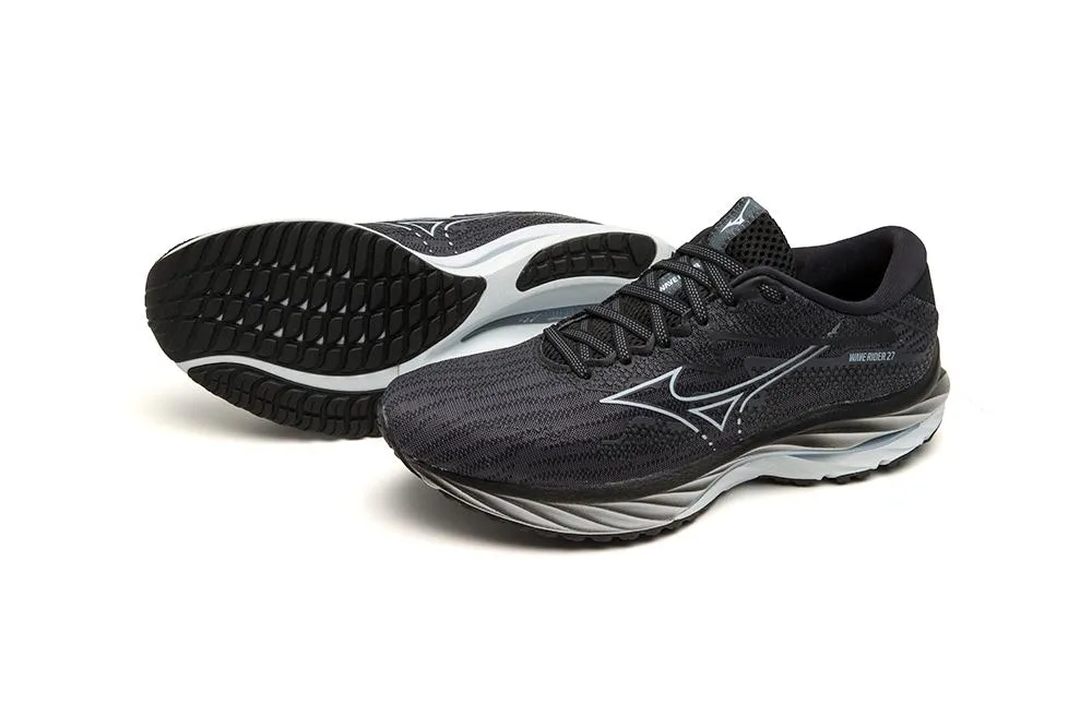 Mizuno Women's Wave Rider 27 - Ebony/Snowcrest