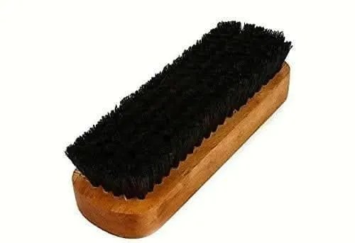 Multispace Wooden Fancy Shoe Brush Shine Polish Buffing Brush (2 pieces)