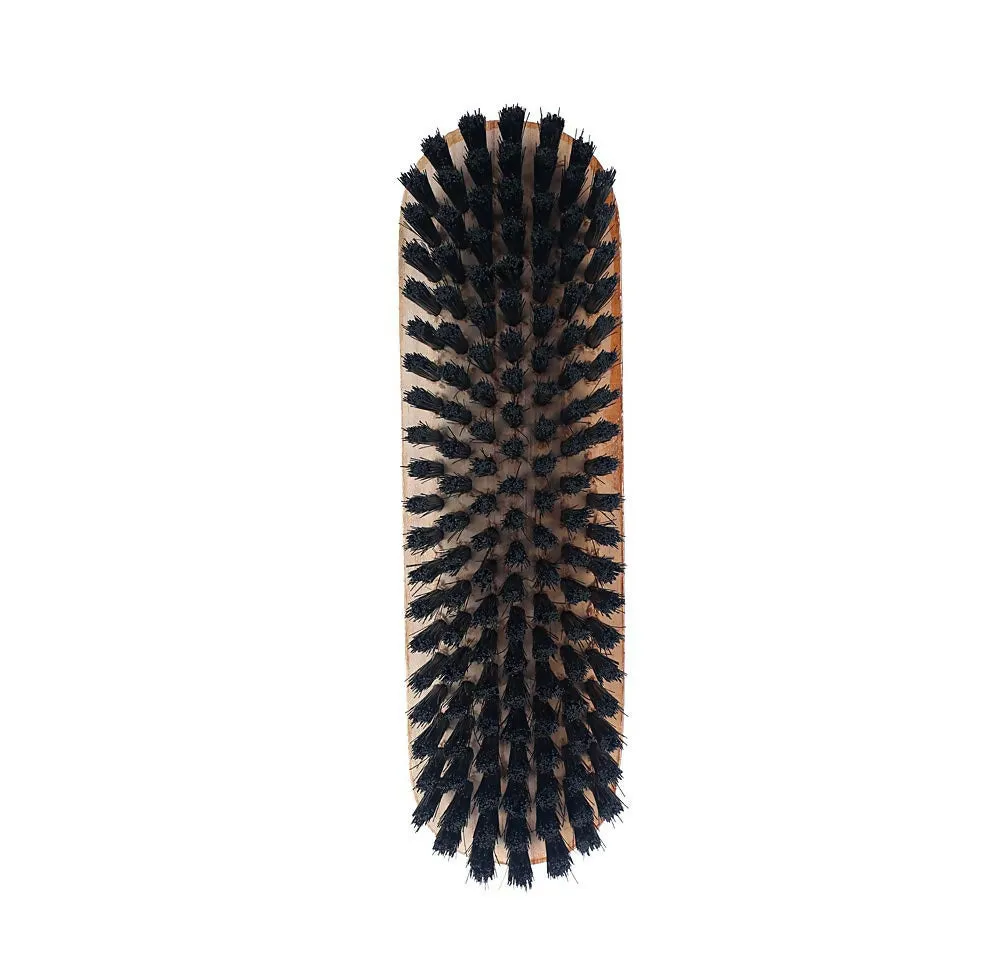 Multispace Wooden Fancy Shoe Brush Shine Polish Buffing Brush (2 pieces)