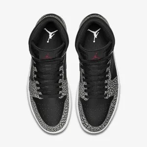 Nike Air Jordan 1 Black Elephant Shoes Basketball Men !!! CYBER MONDAY SALE !!!