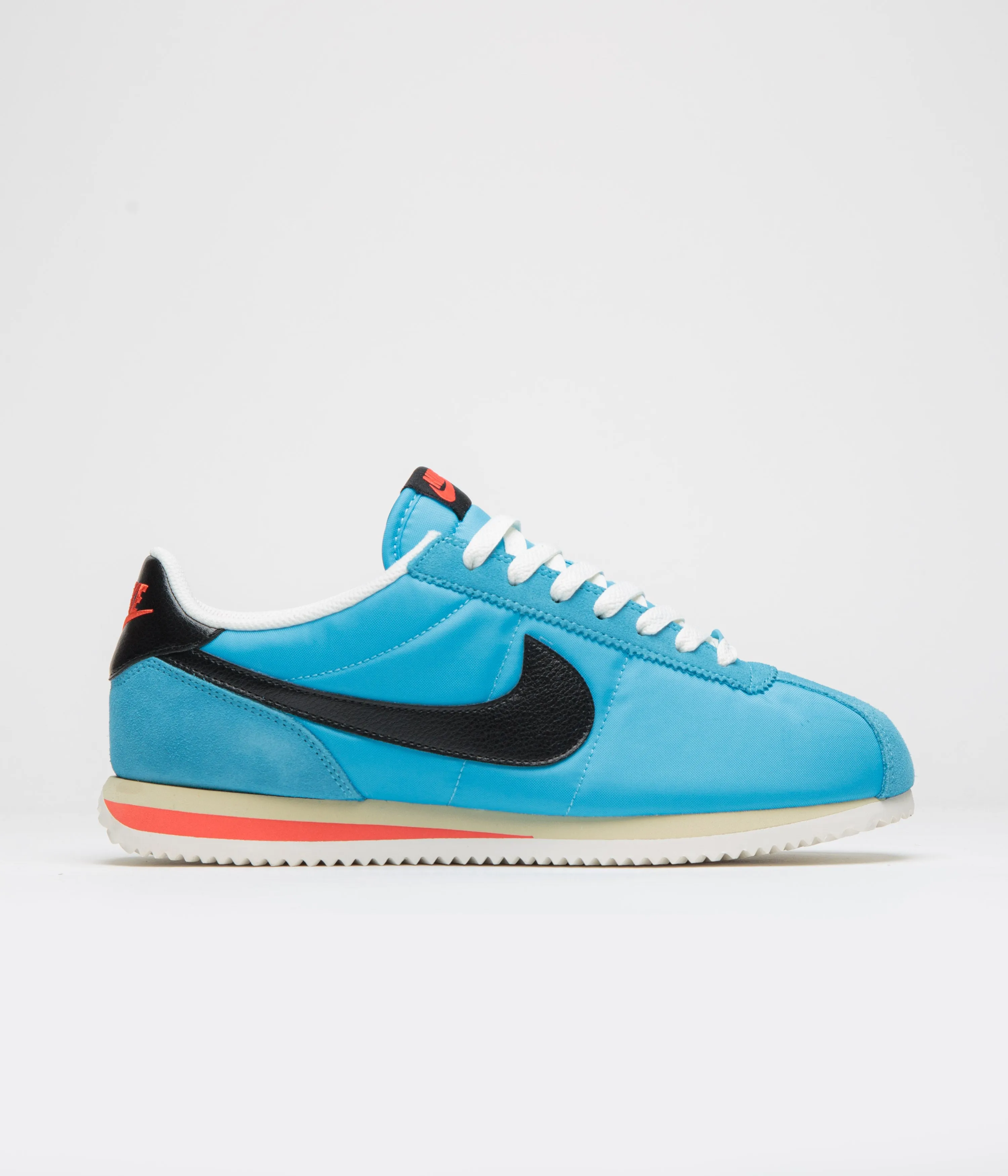 Nike Cortez TXT Shoes - Baltic Blue / Black - Team Gold - Picante Red