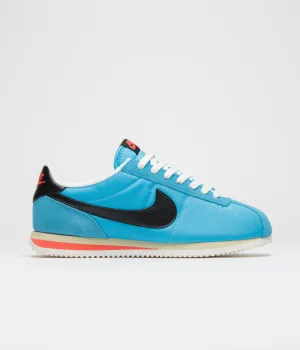 Nike Cortez TXT Shoes - Baltic Blue / Black - Team Gold - Picante Red