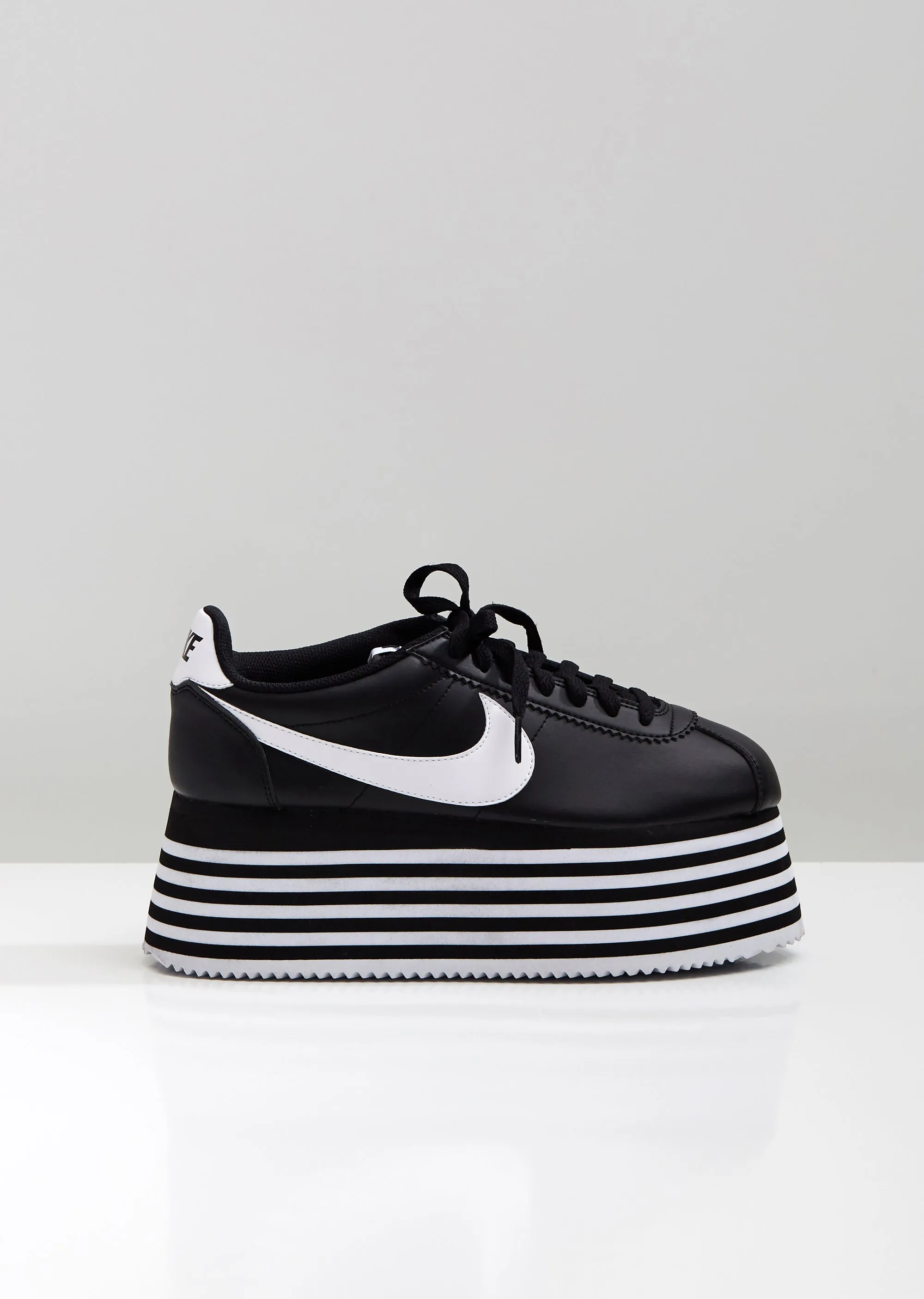 Nike Striped Platform Cortez Sneakers