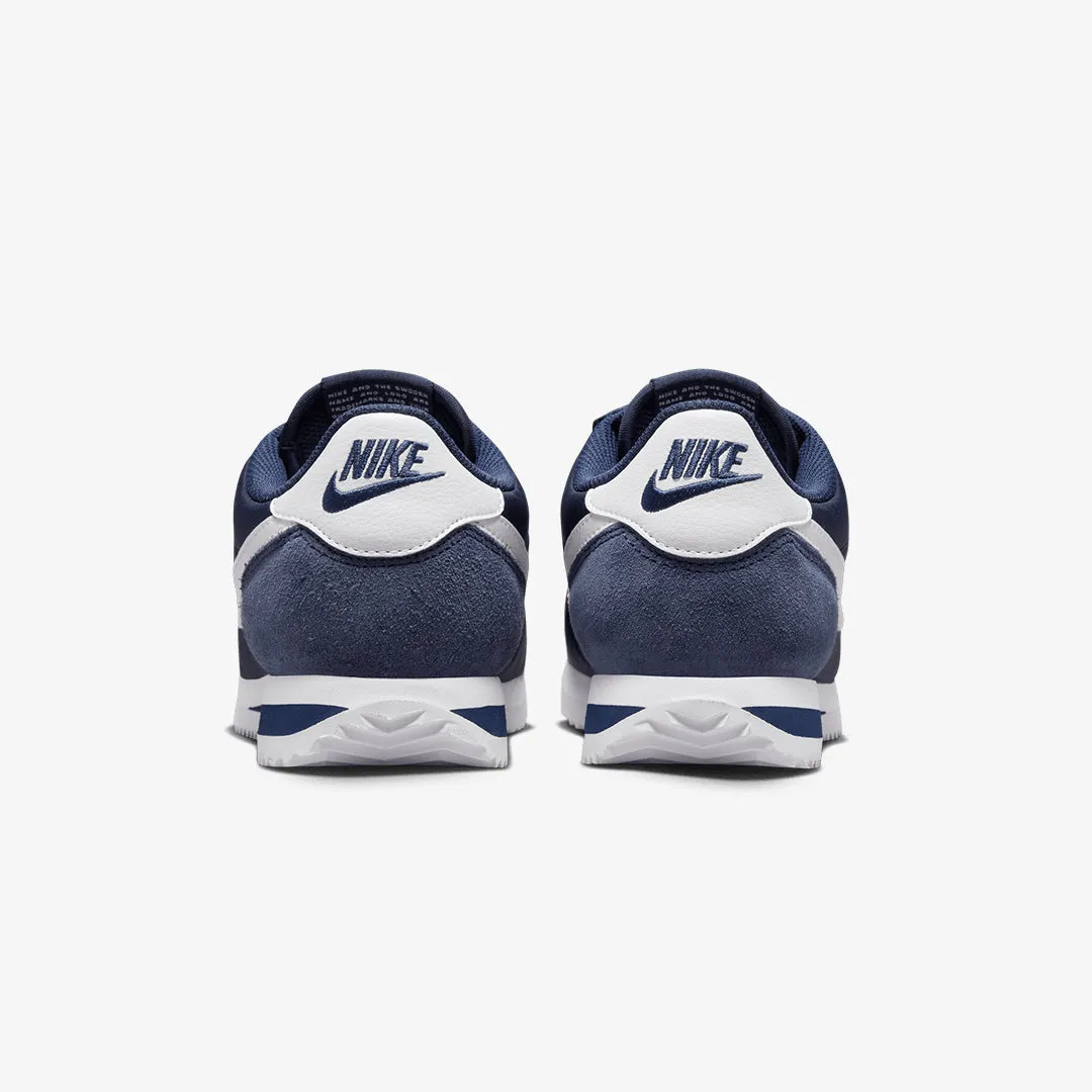 Nike | WMN'S CORTEZ TXT  { MIDNIGHT NAVY/WHITE