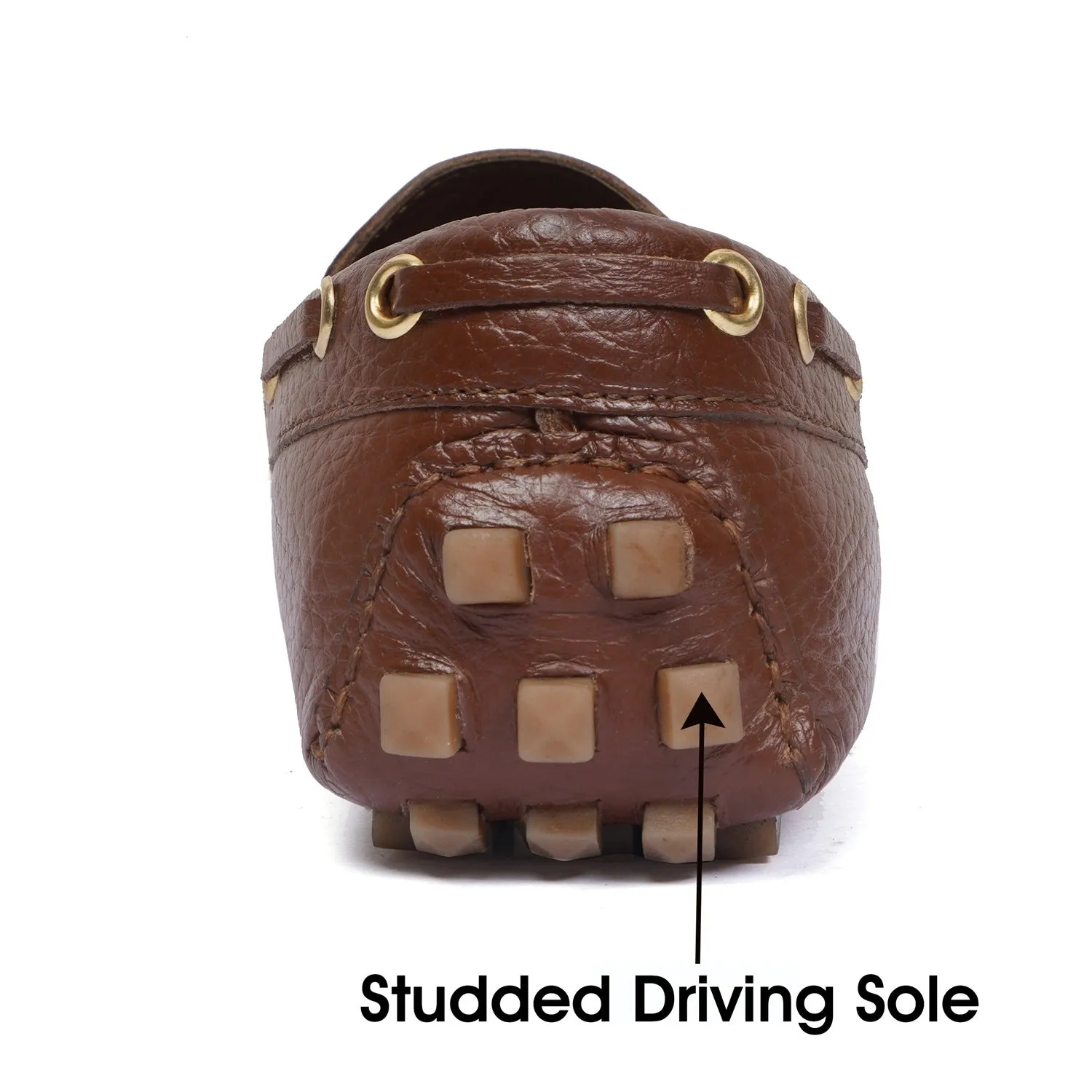 Nubs Driver Tan Penny Loafer