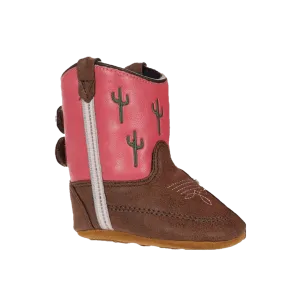 Old West Kid's Poppets Brown Boot