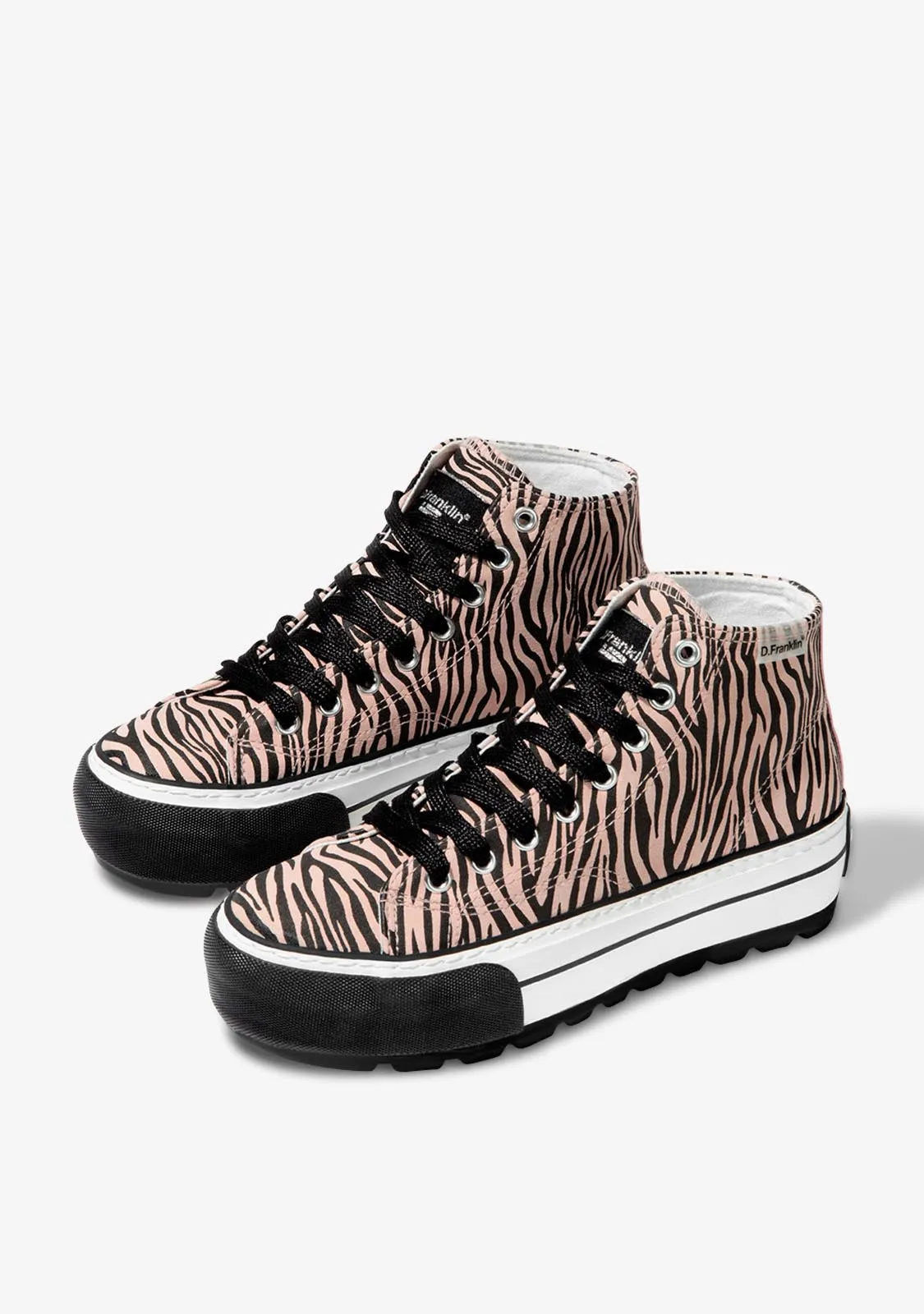 One Way Platform Zebra Pink