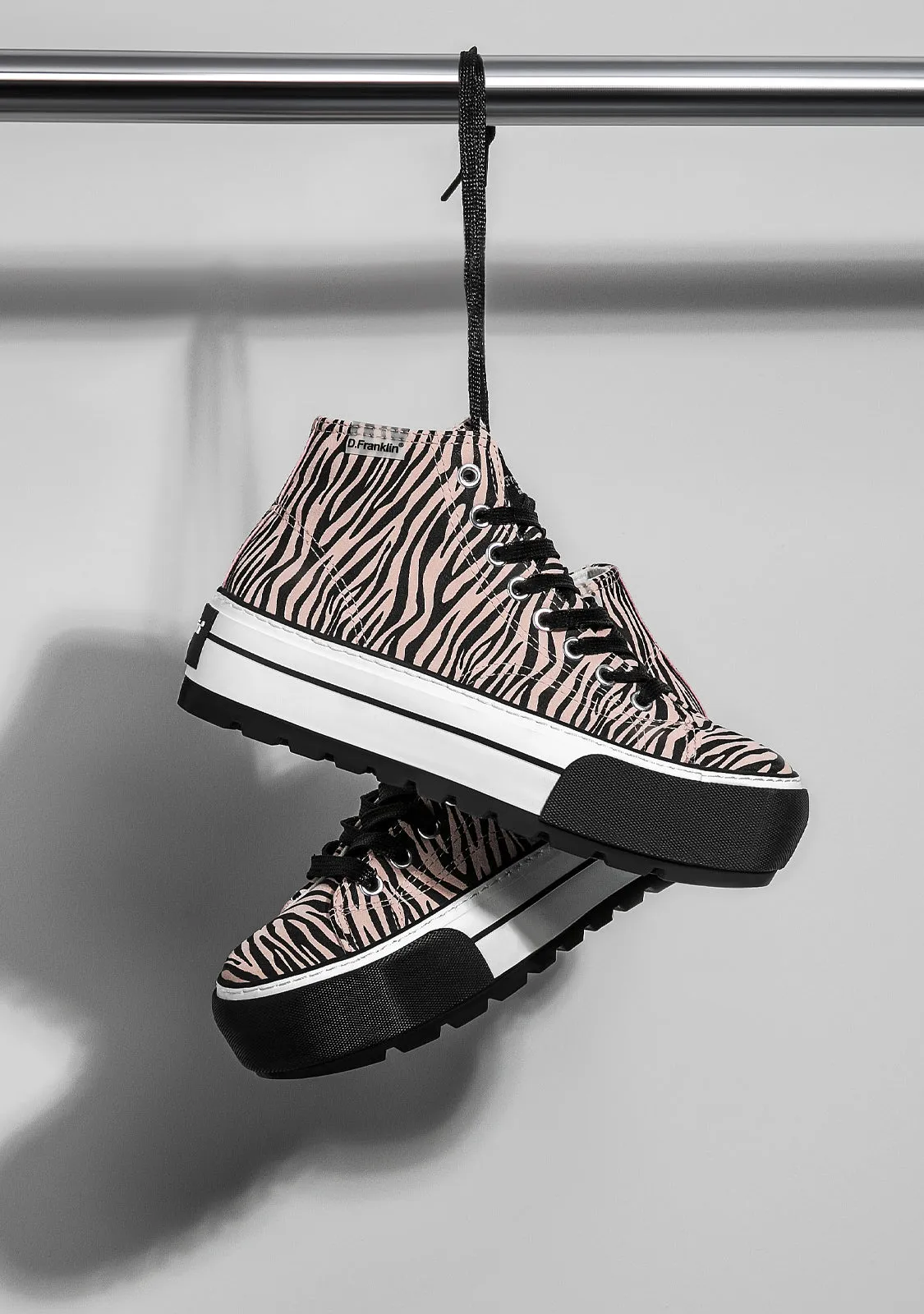 One Way Platform Zebra Pink