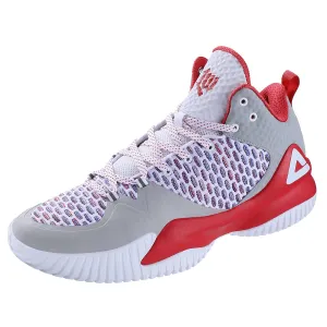 PEAK Basketball Shoes Lou Williams Streetball Master Grey Red