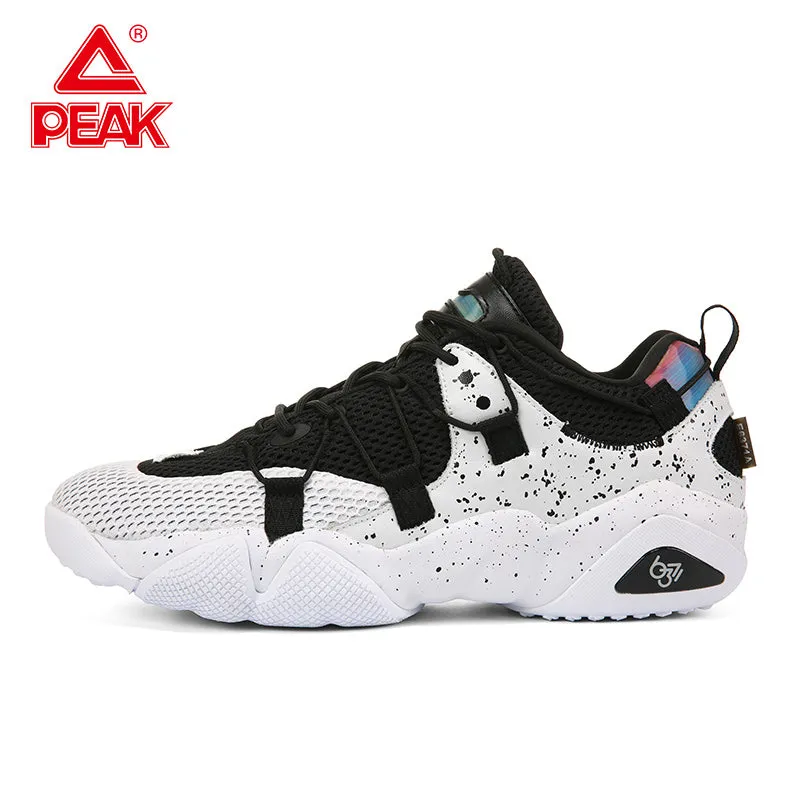 PEAK TAICHI Sport Basketball Shoes Lightweight Casual Men's Sneakers Summer Breathable Mesh Outdoor Sports Shoes E02757E