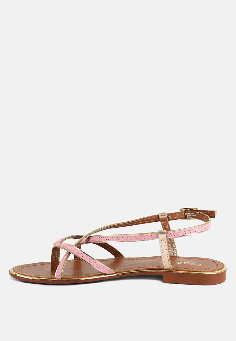 Pheobe Strappy Flat Sandals