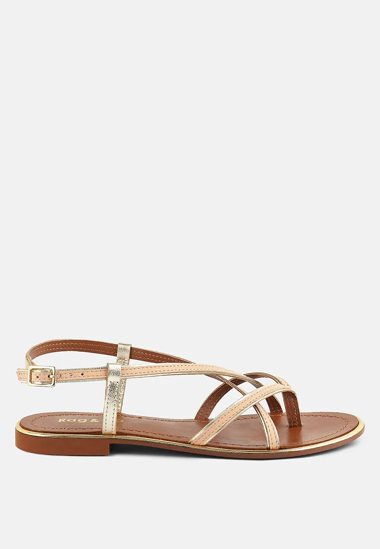 Pheobe Strappy Flat Sandals