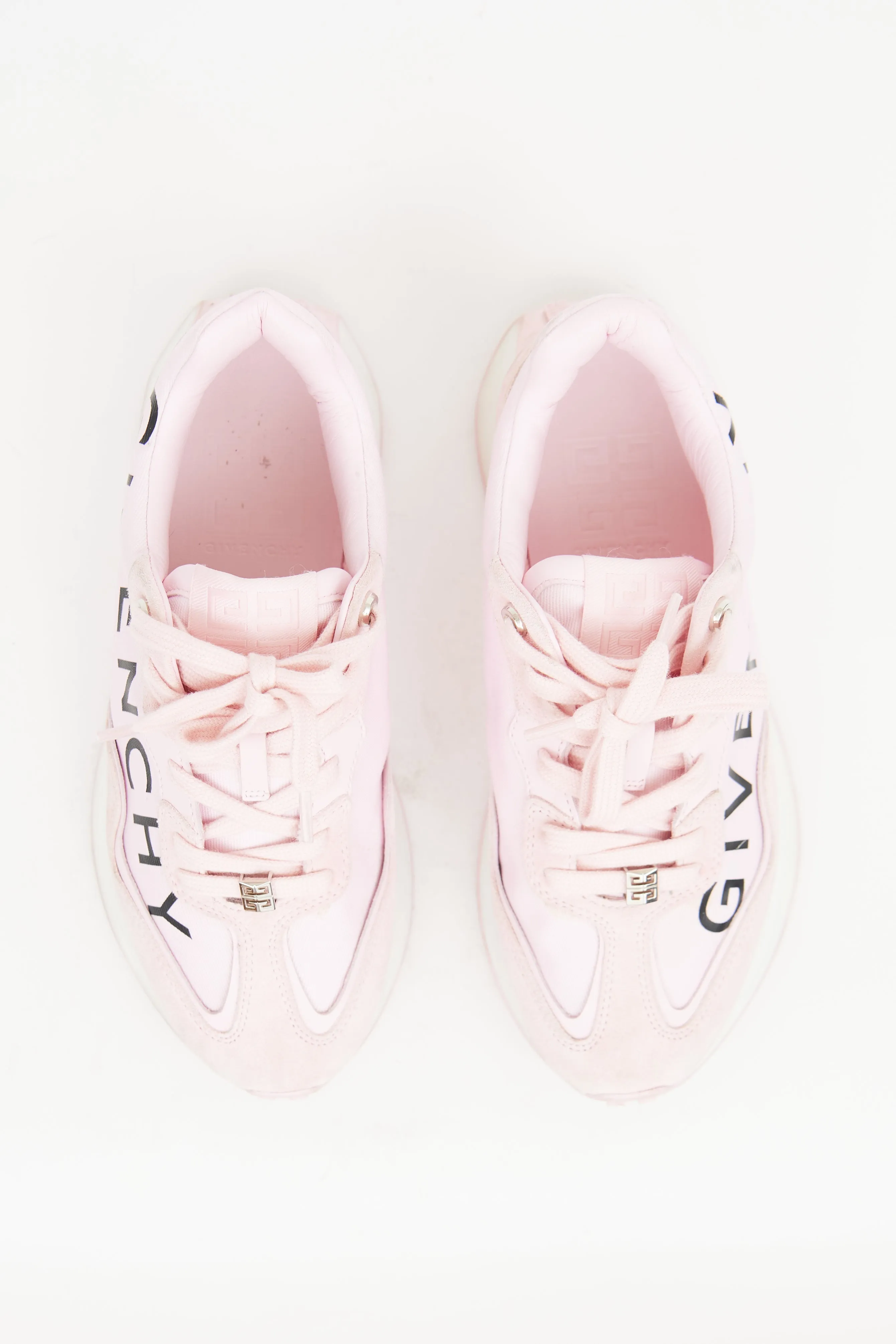 Pink & Black GIV Platform Sneaker