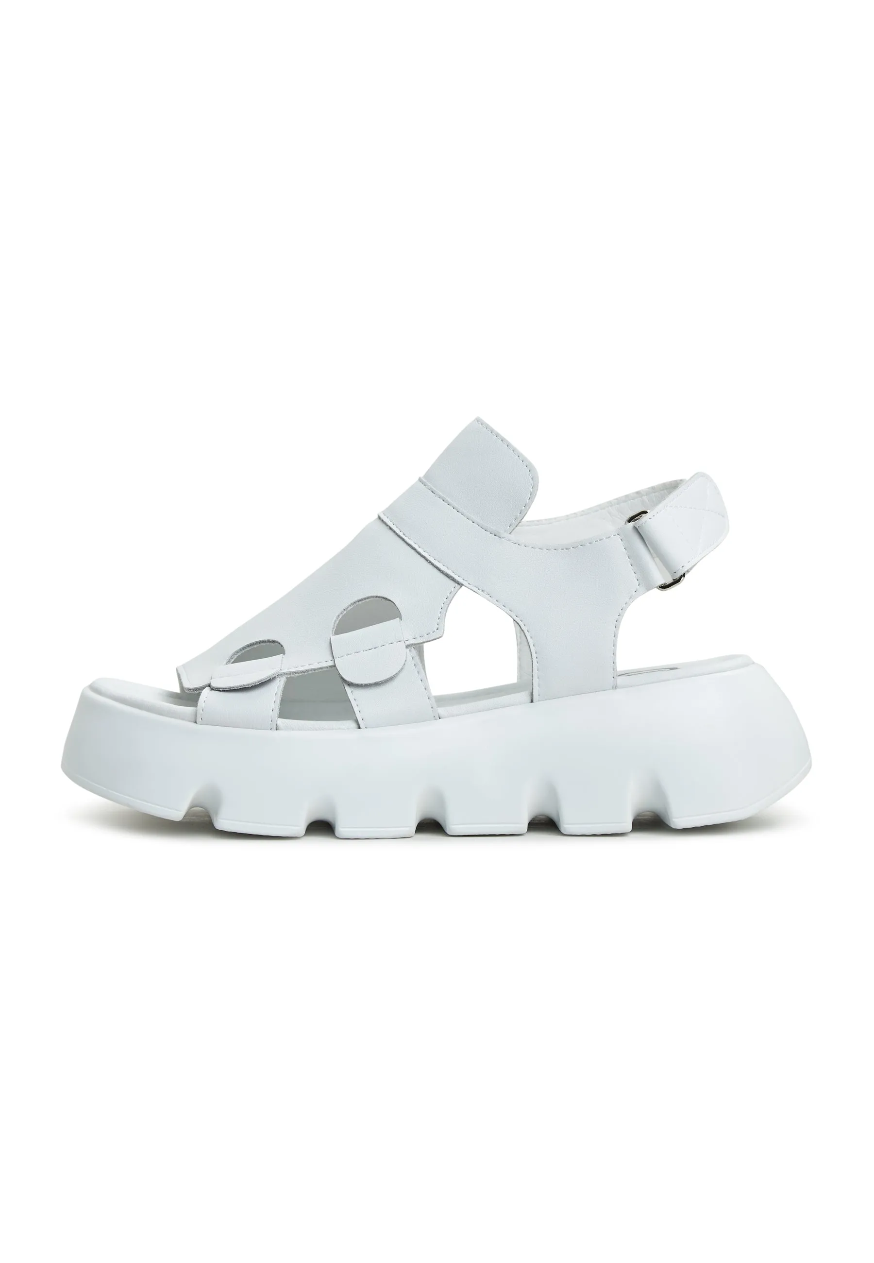 Platform Sandals Amelie - White