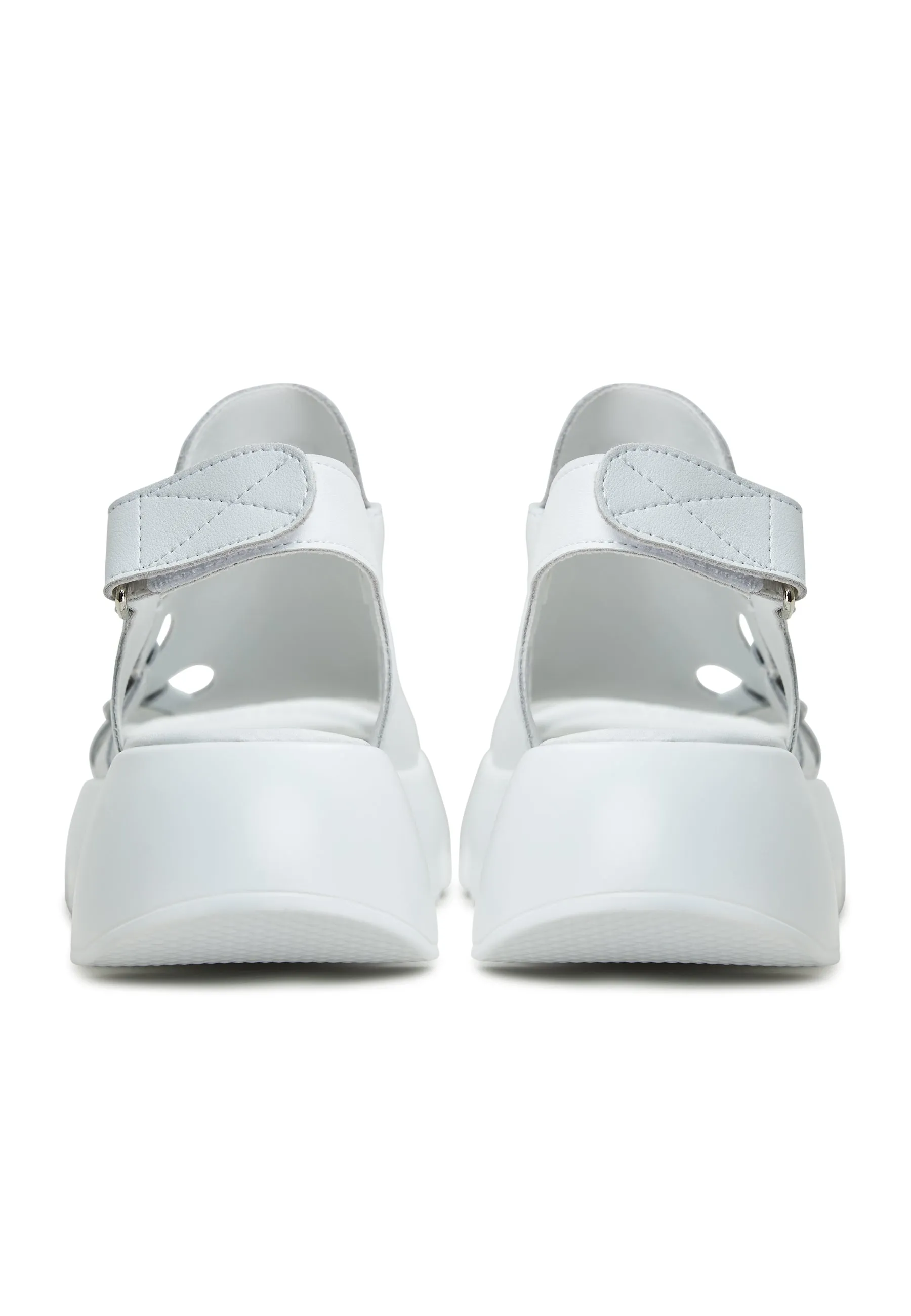 Platform Sandals Amelie - White