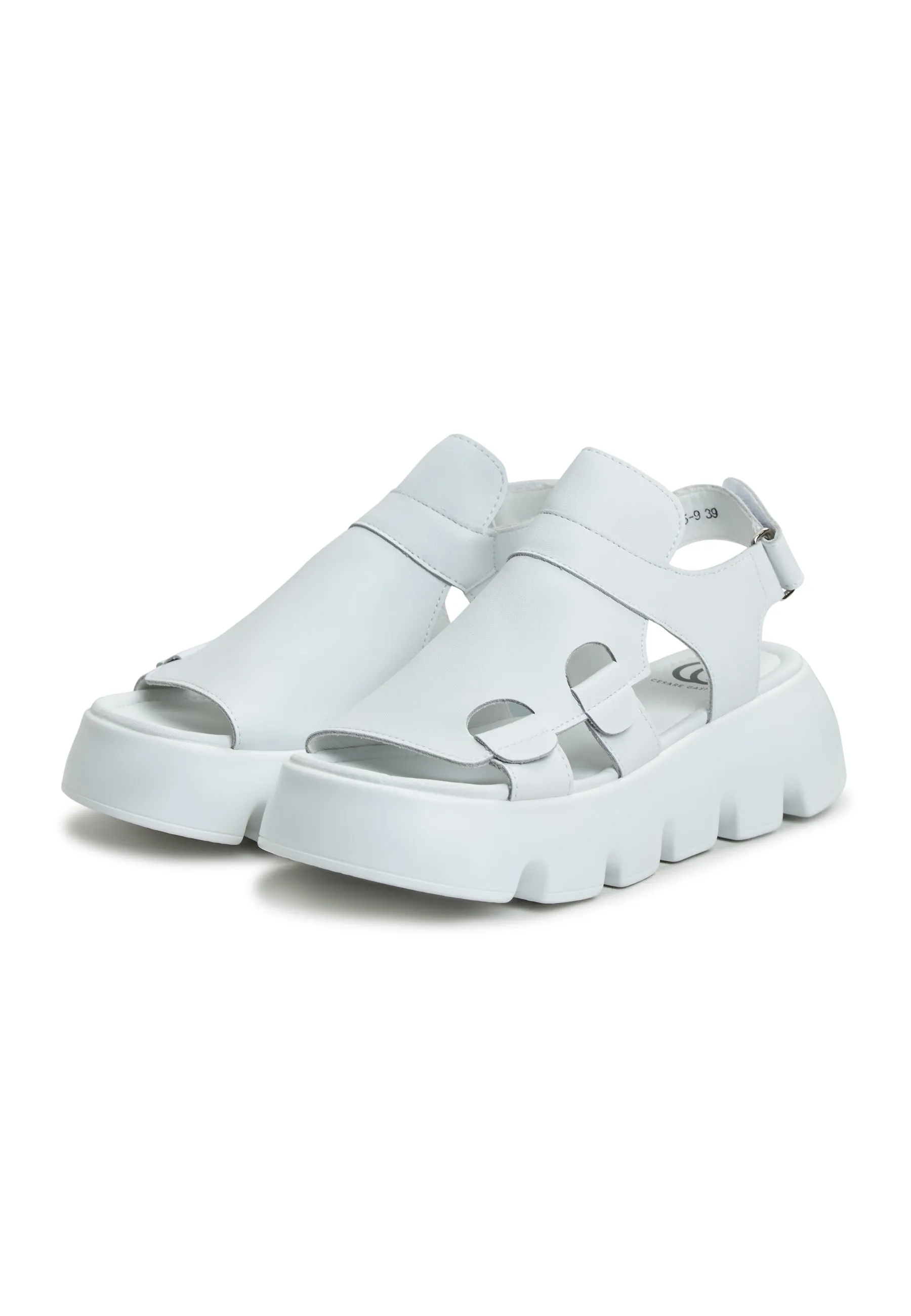 Platform Sandals Amelie - White