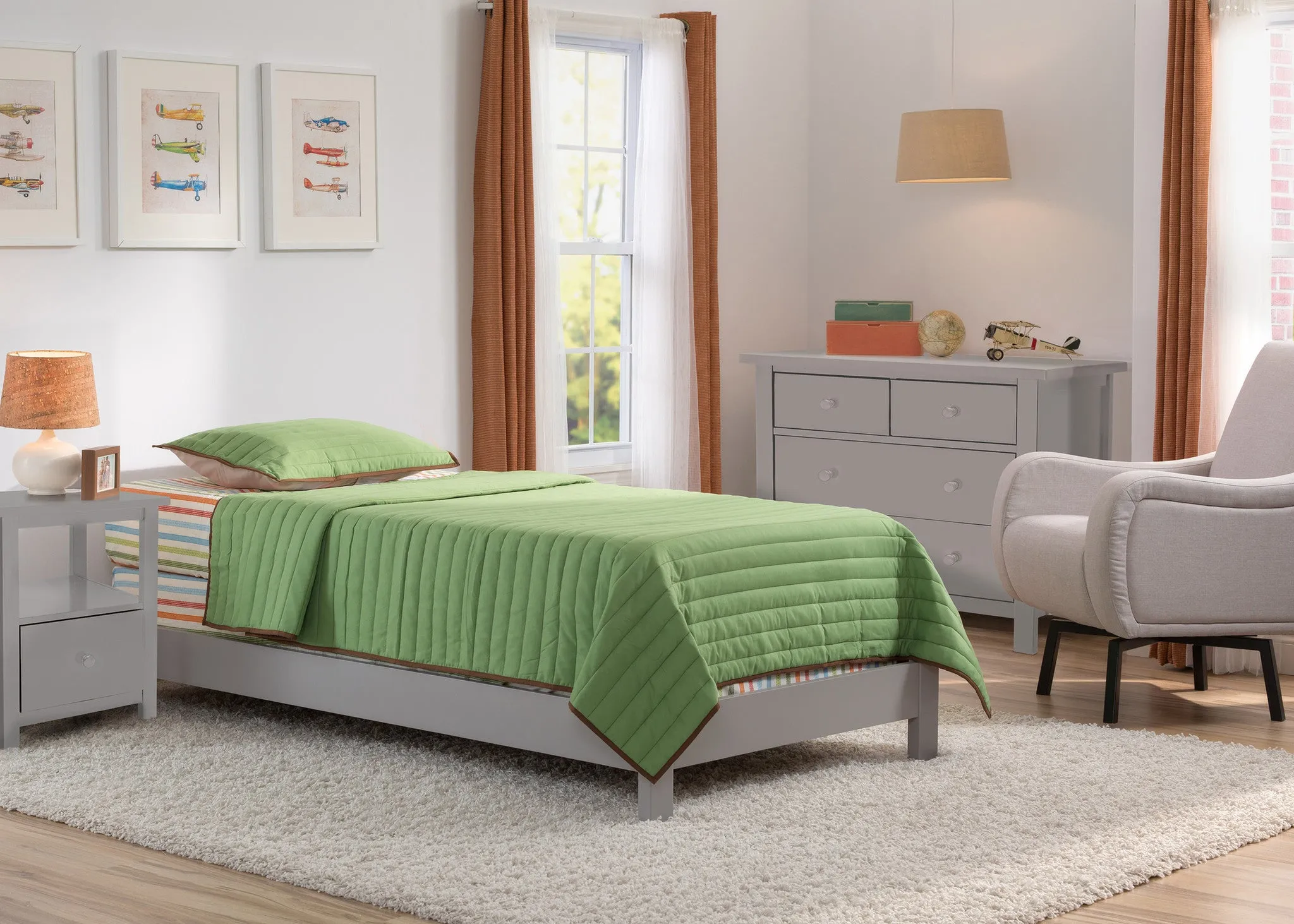 Platform Twin Bed