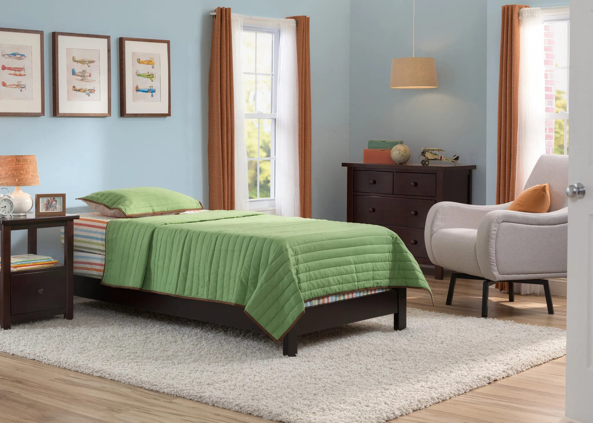 Platform Twin Bed