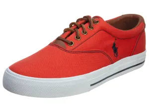 Polo Ralph Lauren Vaughn Rl2000 Red Canvas /Leather Mens Style 816117224