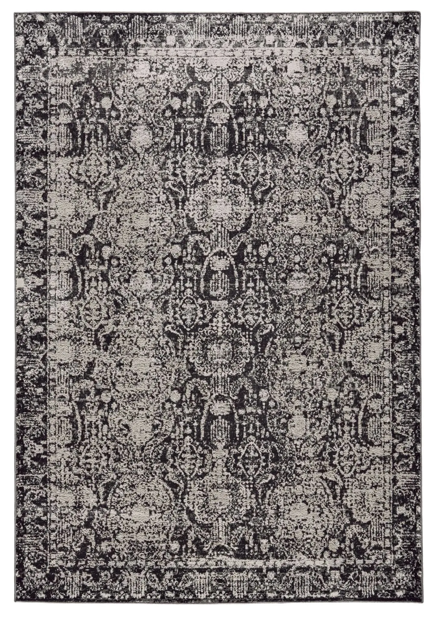 Prasad 6703680F Grey/Ivory Rug