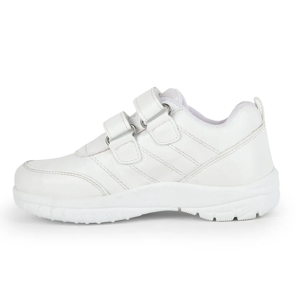 Prefect By Liberty SCHOOLPTMV White School Lacing Shoes