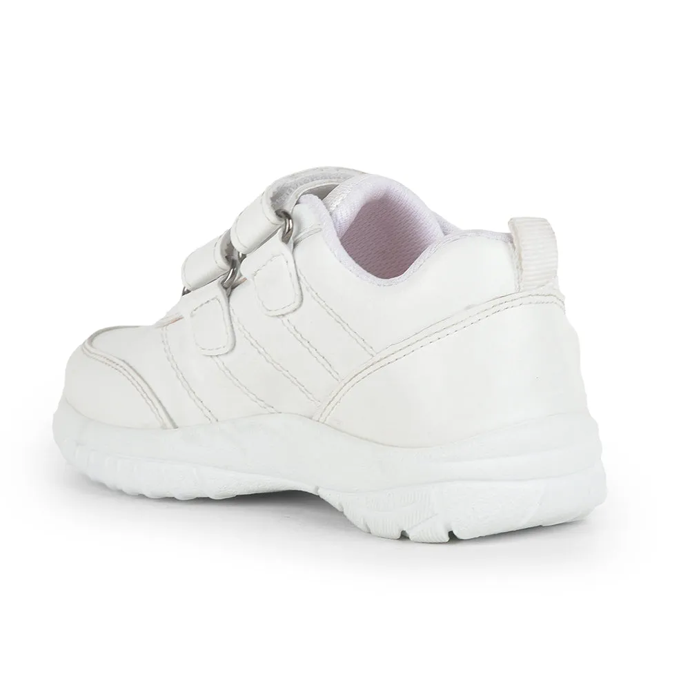 Prefect By Liberty SCHOOLPTMV White School Lacing Shoes