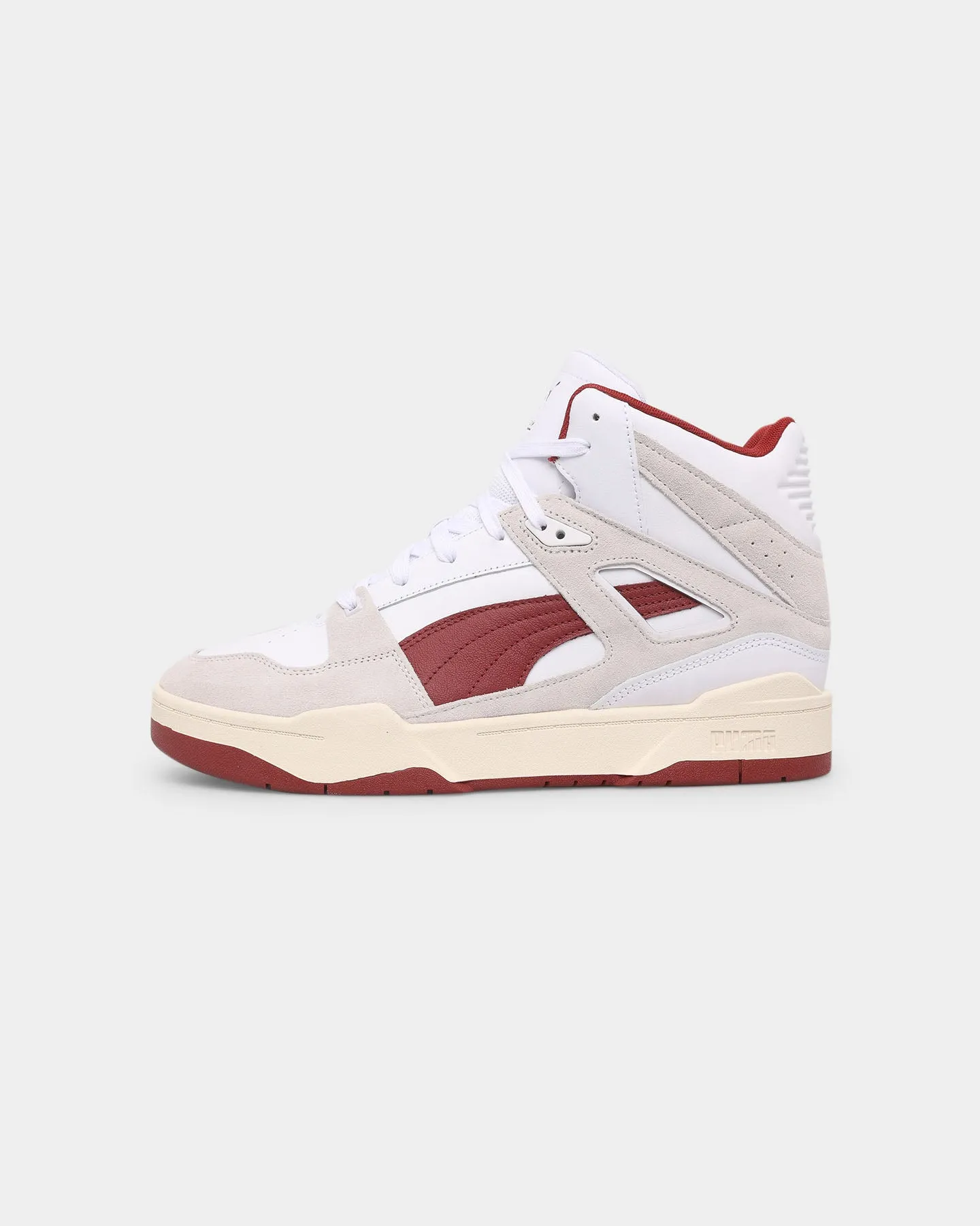 Puma Slipstream Hi Heritage Shoes Puma White-Nimbus Cloud-Intense Red