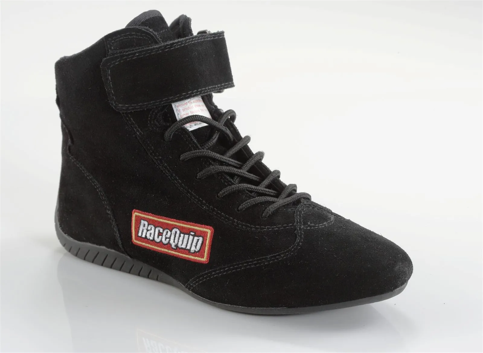 RaceQuip 303 Series SFI Mid-Top Racing Shoes - Black Sizes 8-13