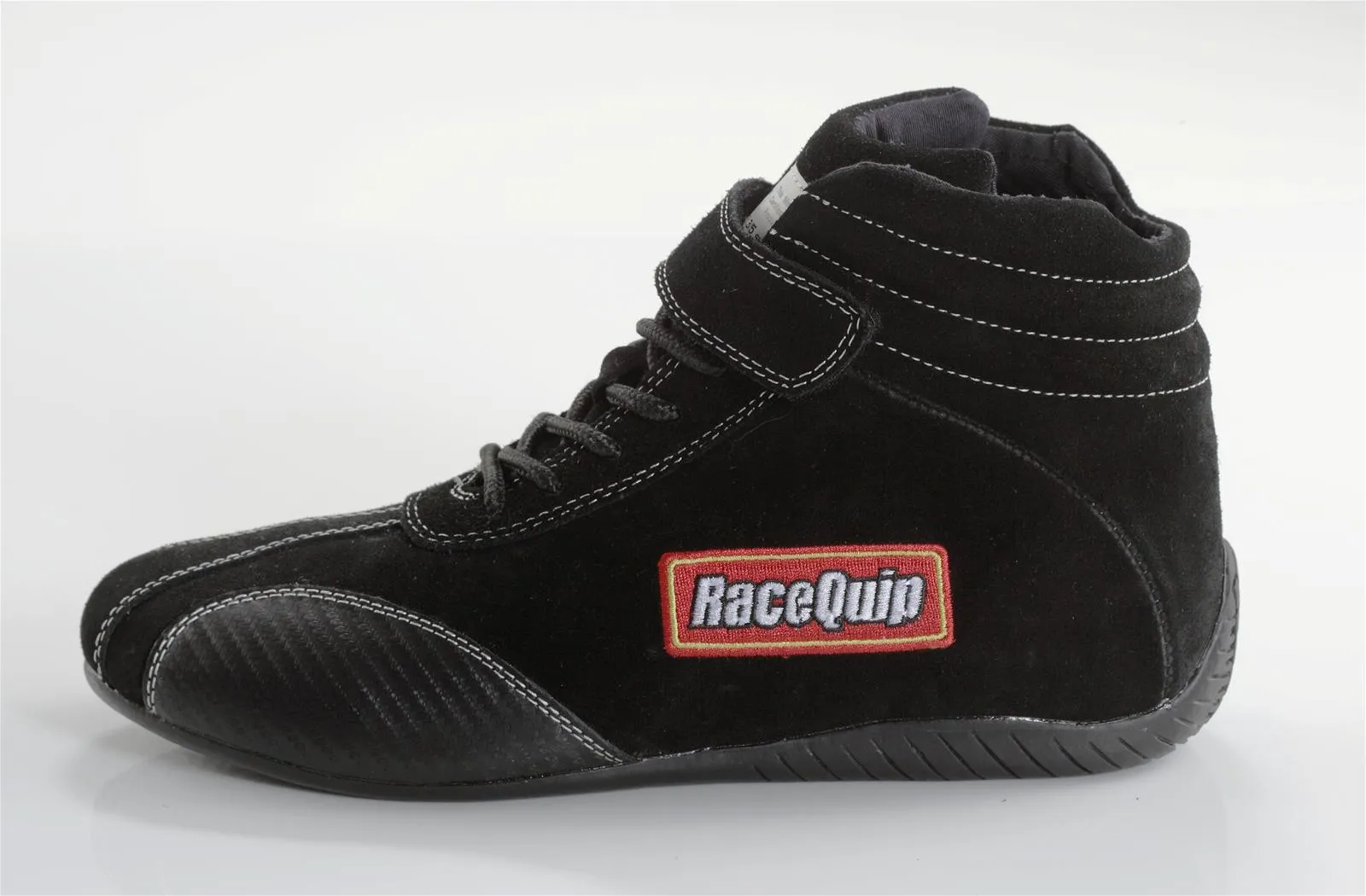 RaceQuip Racing Shoes (Black) 3.3 Series SFI Euro Carbon-L Ankletop