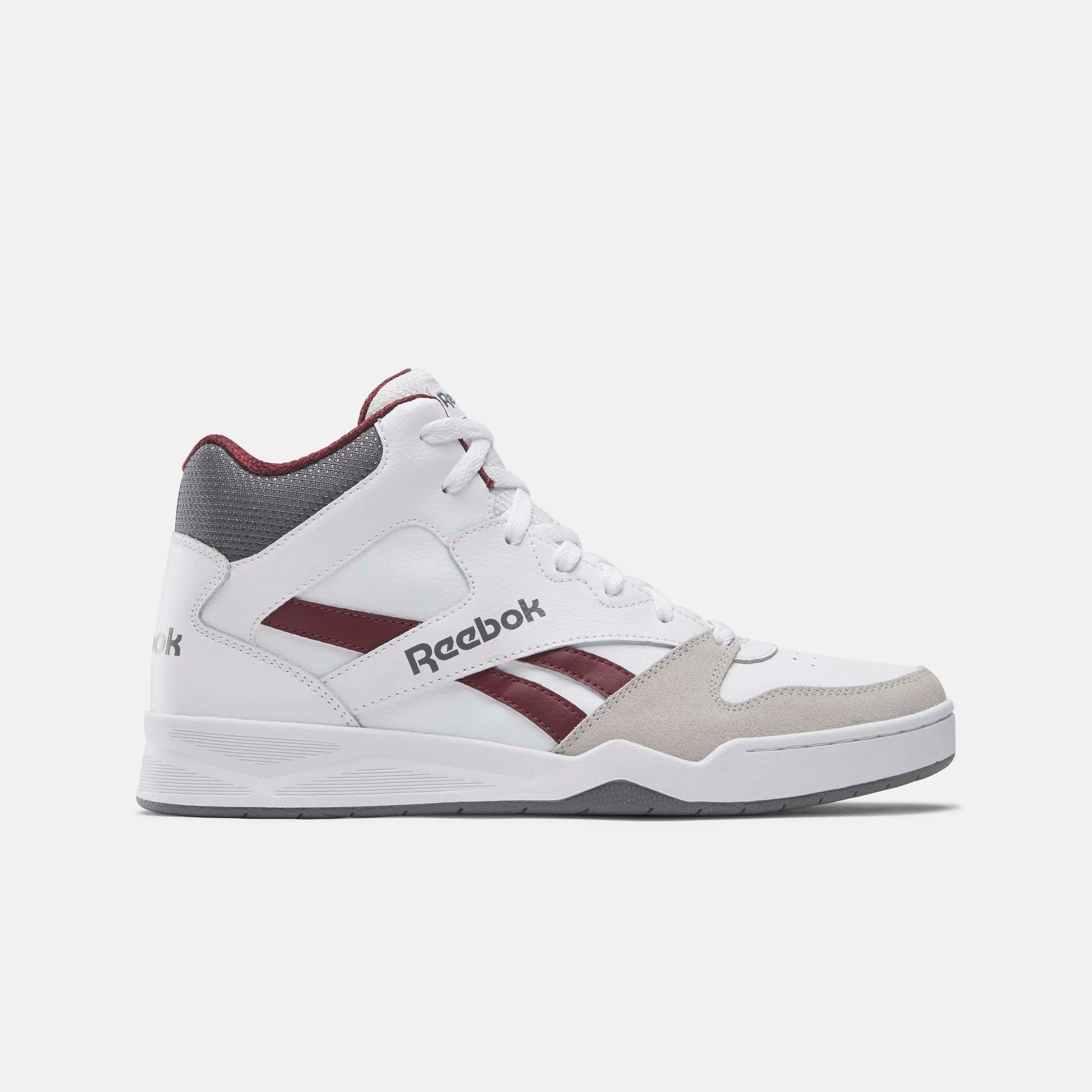 Reebok Royal Bb4500 Hi2 White/Classicmaroon/Puregrey2