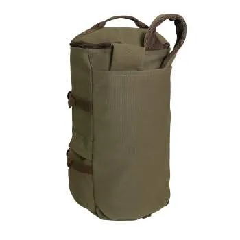 Rothco Convertible Canvas Duffle Backpack 19" Olive Drap/Brown 2515