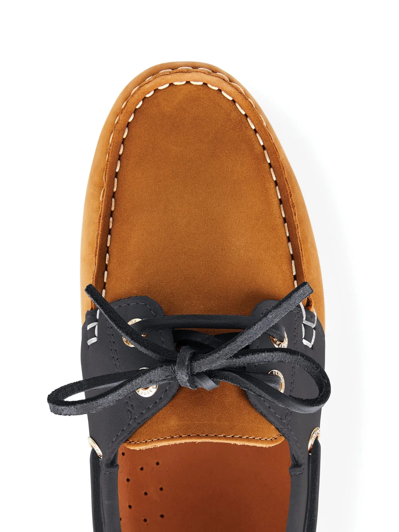 Salcombe Women’s Deck Shoes Tan/Navy