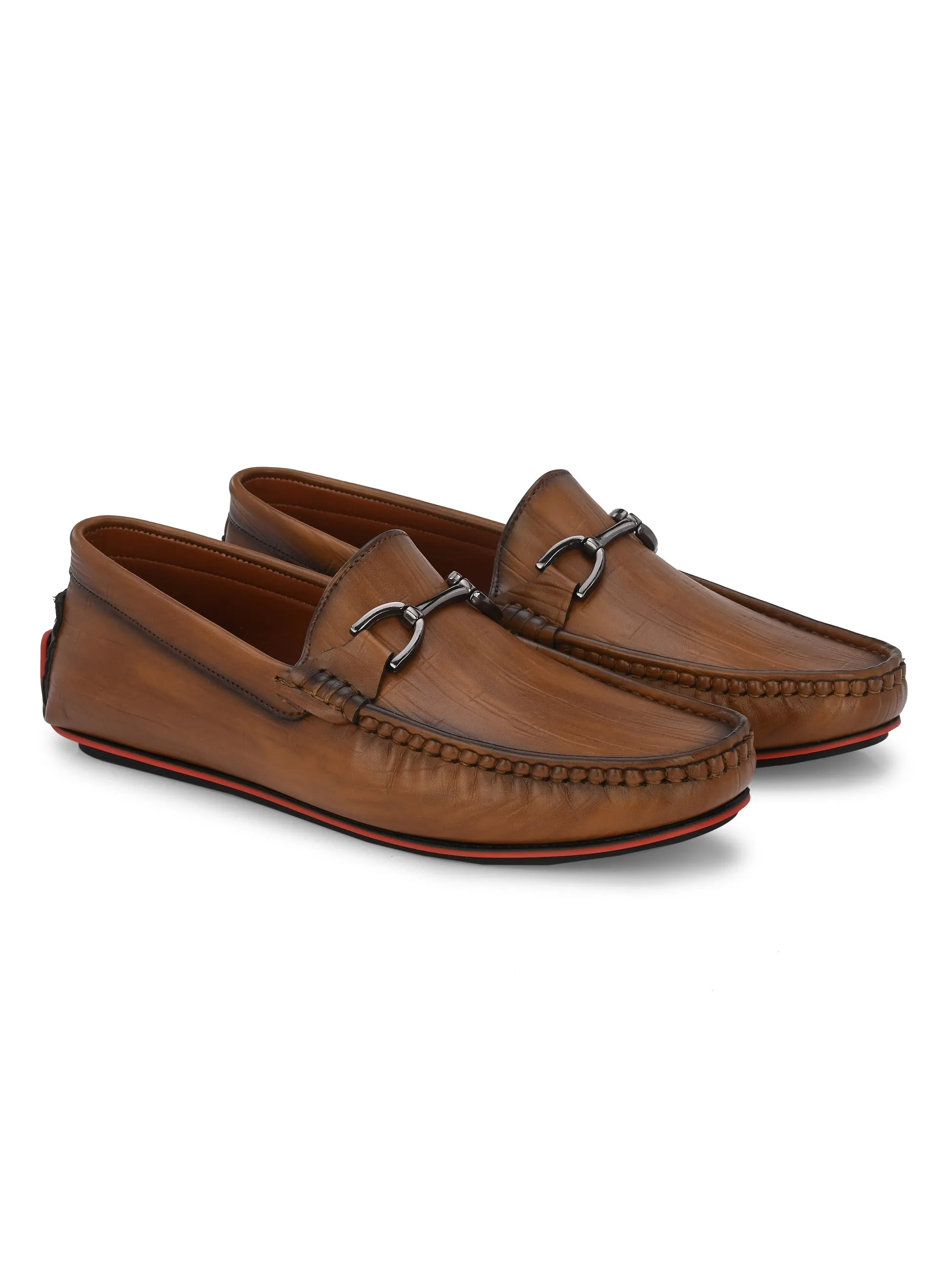 Scorpio Tan Driving Loafers