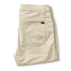 Shoreline Twill 5 Pocket Pant - Stone