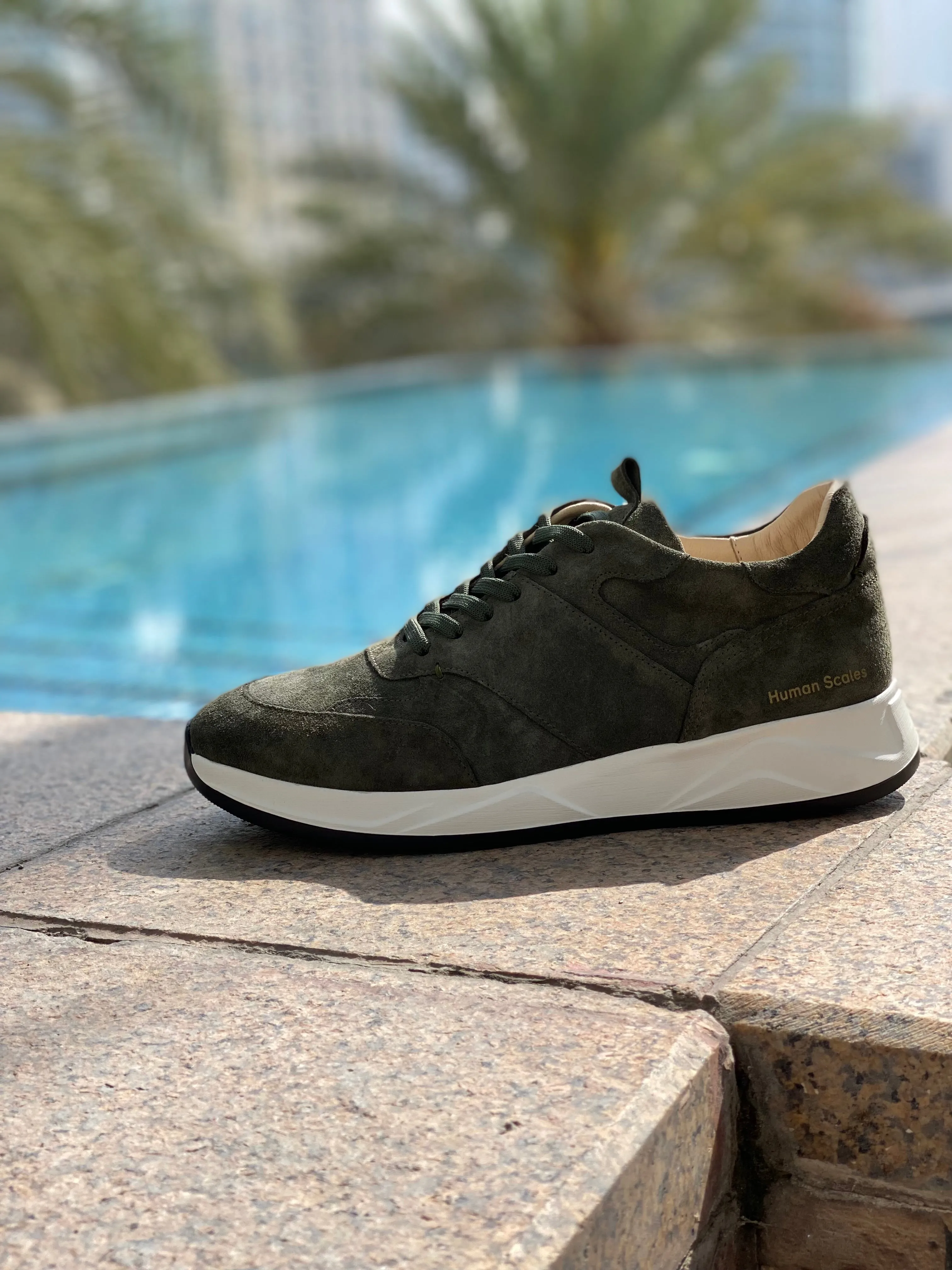 Simon suede green